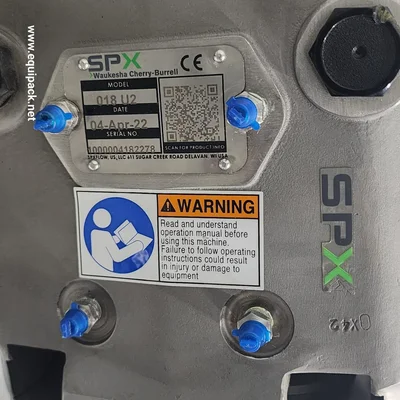 BRAND NEW SPX Waukesha-cherry-burrell Brand New 2022 Positive Displacement Pump Model 018 - U2  # 38911