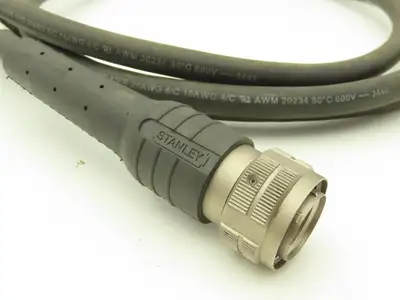 Stanley 20C109303 Rev C Electric Nutrunner Control Cable 3M 10Ft