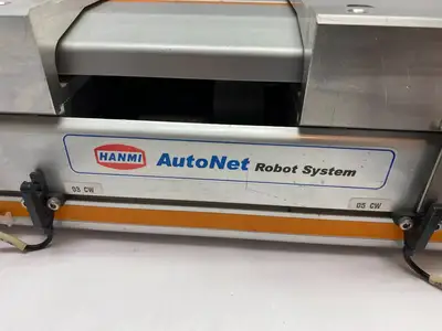 USED HANMI AUTONET DUAL-SLIDE LINEAR ROBOT ACTUATION SLIDE SYSTEM
