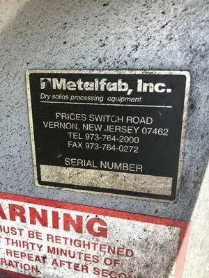 Metalfab MVSI 48″ Vibratory Shaker / Screener / Sifter 1.5HP 2150force/lbs