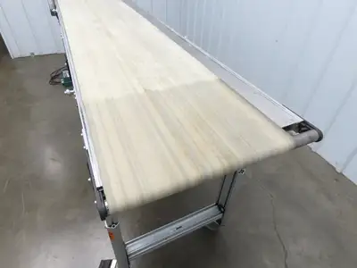 Dorner 2200 Portable Belt Conveyor 8'L x 21.25"W Variable Speed 115V 130FPM