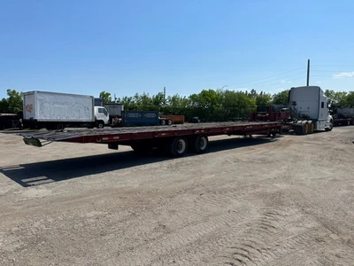 Used CROSLEY REAR LOADING LOWBOY TRAILER Lowboy Trailers Florida US | USA Transequipment #1542564