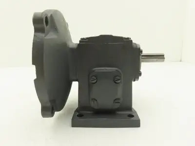 Boston Gear TWF113A-300-DM7 Parallel Shaft Gearbox 300:1 Double Reduction 56C