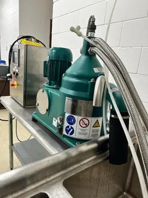 Westfalia OSD 2-03-137 self-cleaning oil purifier, SS.