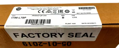 SEALED LOT OF 2 ALLEN BRADLEY 1756-L7SP CONTROLLER SER. B 1756L7SP NEW, SURPLUS