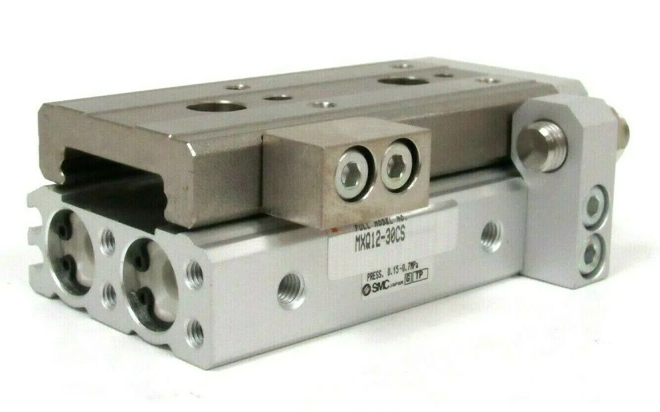 NEW SMC MXQ12-30CS AIR SLIDE CYLINDER MXQ1230CS