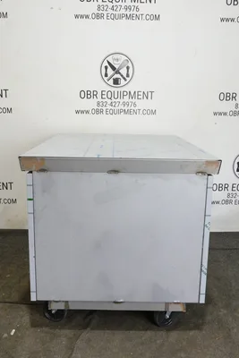 RANDELL 47” SELF-CONTAINED REFRIGERATED PASS THRU WORKTOP MODEL 51347PT-35