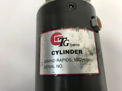 328022 | TG Systems  Spot Welding Robot Pneumatic Cylinder - Used