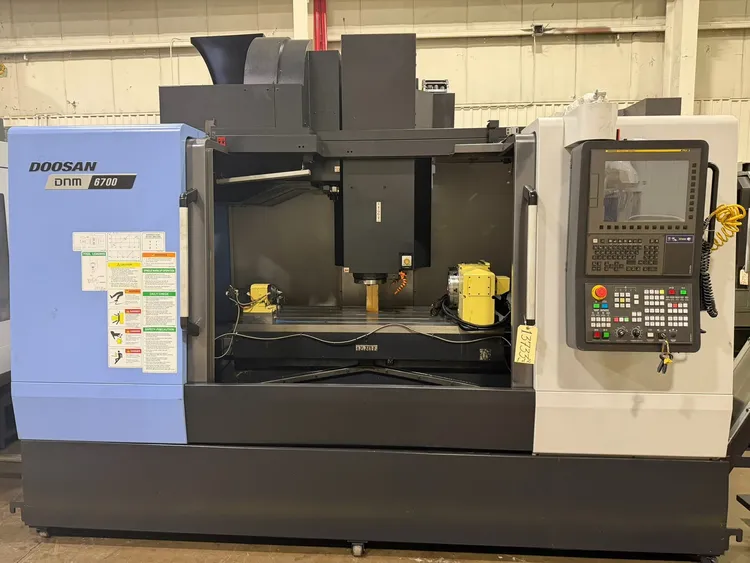 Used 2022 DN SOLUTIONS DNM 6700 Vertical Machining Centers Illinois US | CNC EXCHANGE #1332344