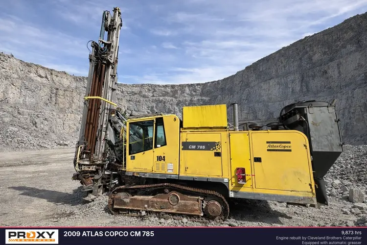 Used 2009 ATLAS COPCO CM 785 Drill Rigs Pennsylvania US | Proxy Equipment #1385203