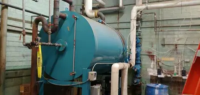 2001 Superior boiler 400 HP 150 PSI fire tube boiler steam boiler