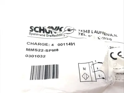 New | in-Stock Schunk Magnetic Proximity Sensor Switch M8 3-Pin 301032 Proximity Sensors Michigan US | Maverick Industrial Sales #1394178