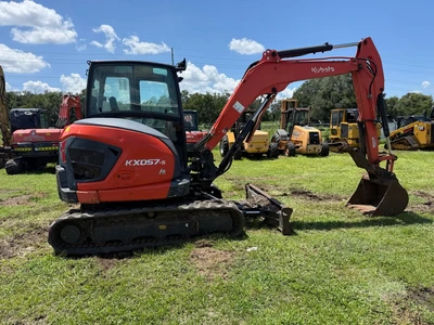 Used 2023 KUBOTA KX057-5 Crawler Excavators - Mini Florida US | Intrac Machinery #1566440