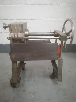 Stainless steel filter press