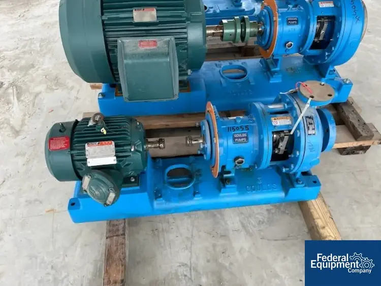 New | in-Stock Goulds Pumps 3" x 1.5" x 10" Goulds Centrifugal Pump, C/S, 5 HP Pumps Texas US | Federal Equipment Company #1337739