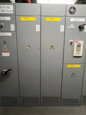 Modan 3000 VFD MCC, 600V, 3-Ph, 1200A, 15 Sections