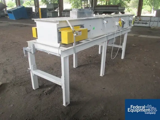 Used National Bulk Equipment 12" x 10' NBE Belt Conveyor Belt Conveyors Ohio US | Federal Equipment Company #127900