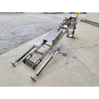 Used Smalley 11'-3" DG Vertical Bucket Lift Plastic Conveyor [PARTS]
