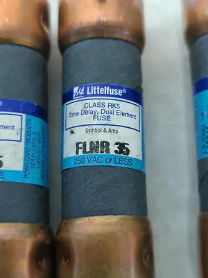 Used LITTELFUSE FLNR-35 Miscellaneous Equipment (Electrical & Power) | Surplus Asset Holdings #1199889