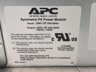 USED APC SYPM10KFQ