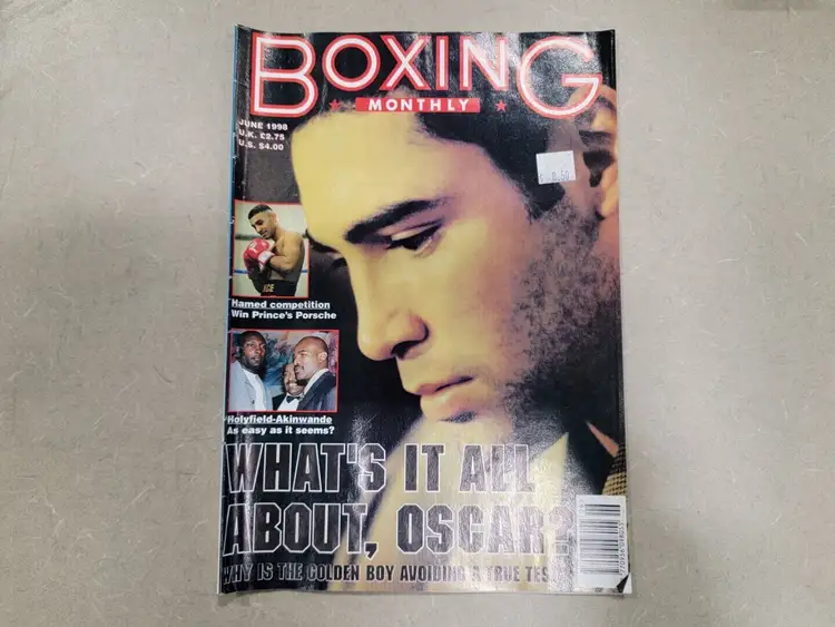 Used BOXING MONTHLY JUNE 1998 Office Equipment British Columbia CA | Lenmark #266945