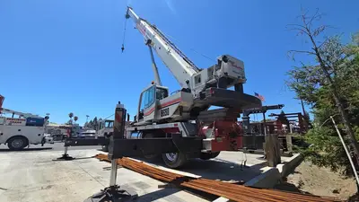 Used 2008 LINK-BELT HTC-8690 Telescopic Boom Lifts California US | Ben Kaplan Equipment #1233508