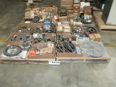 4 PALLETS OF ASSORTED POWER TRANSMISSION