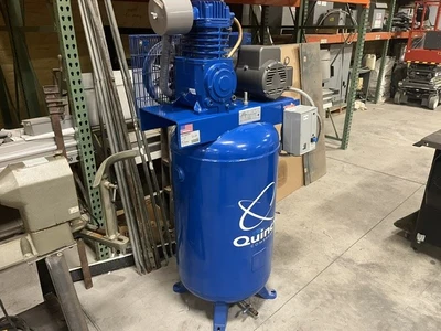 Used QUINCY QTV-5 Tank Mounted Air Compressors New York US | MachineryMax #1502463