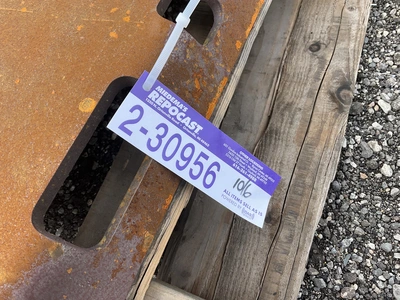 Used WOLVERINE QMP2-16-12T QUICK ATTACH MOUNTING PLATE Construction Equipment Parts Michigan US | Miedema Asset Management Group #1468777