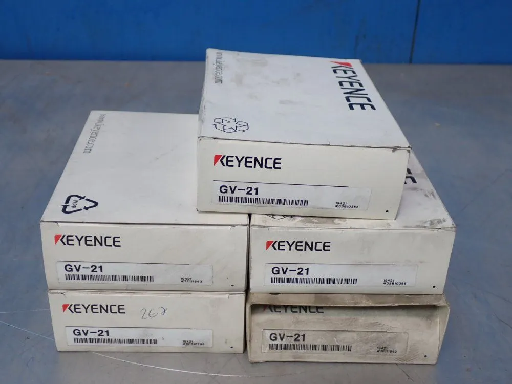 Used KEYENCE GV21 Amplifiers | HGR 24 #741201