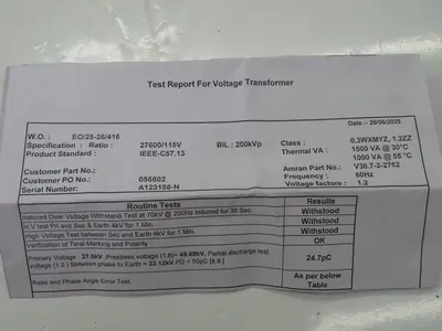New | in-Stock AMRAN V36.7-2-2762 Transformers Texas US | Aucto #1307106