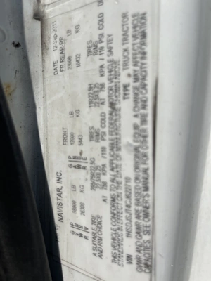 USED 2012 INTERNATIONAL LF667