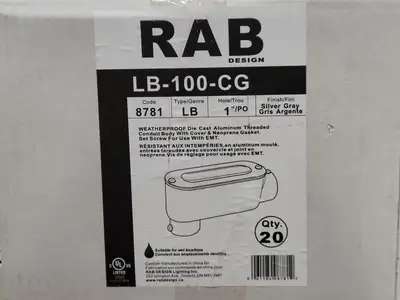 NEW RAB DESIGN LB-100-CG