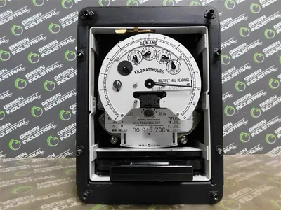 General Electric 700X95G236 Polyphase Watthour Meter DSMW-63 120V 3W CL10 Used