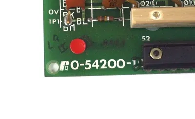 USED RELIANCE ELECTRIC 0-54200-1 REMOTE DRIVER BOARD O-54200-1