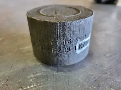 1-1/2" NPT End Cap, B16 3M, SA/A350 LF2 CL1