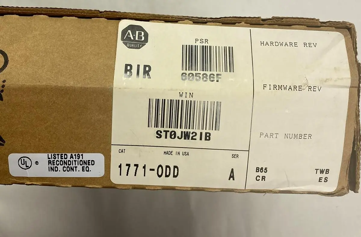 Used ALLEN-BRADLEY 1771-ODD Input / Output Modules | Surplus Asset Holdings #1205972