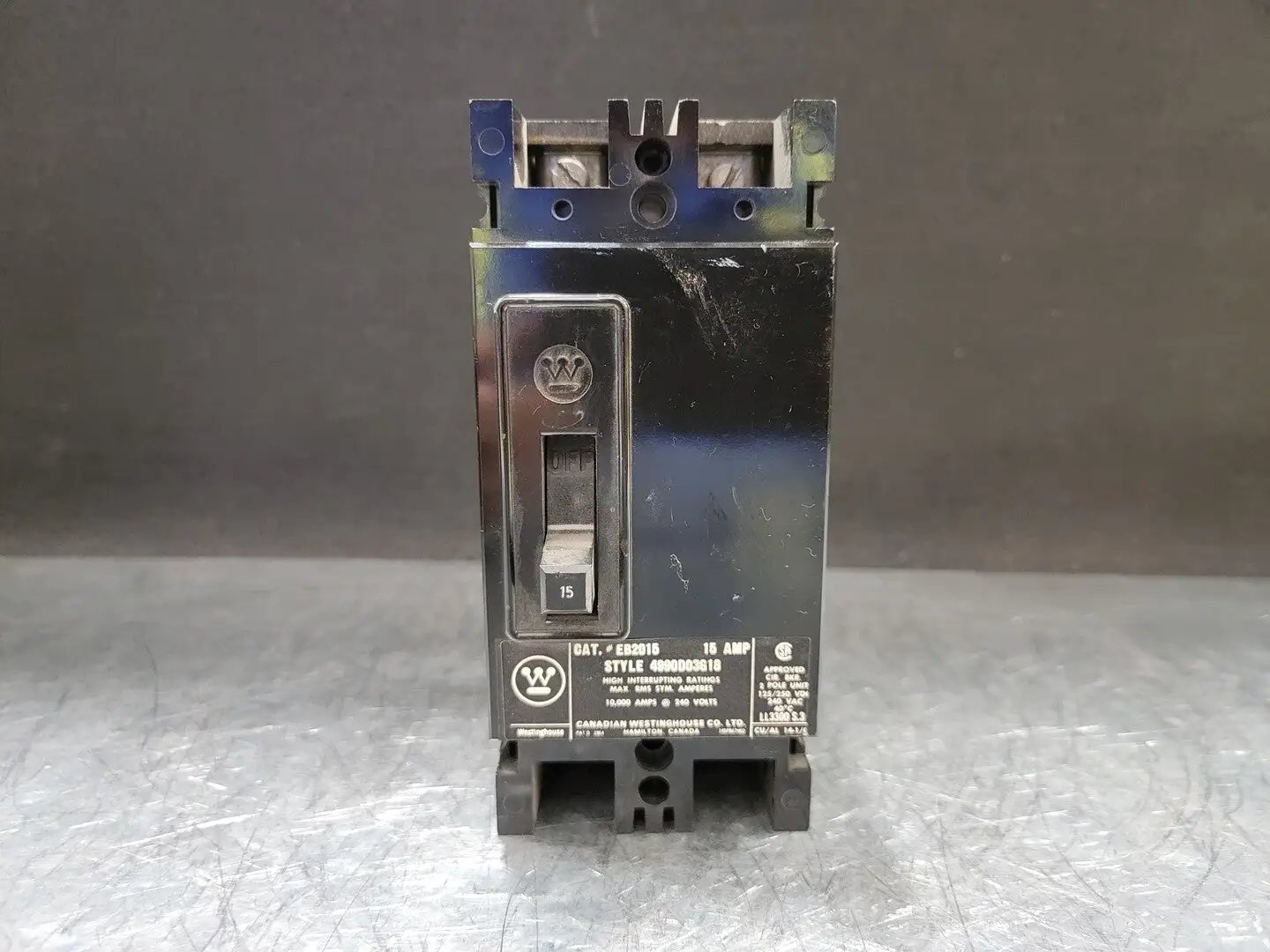 USED WESTINGHOUSE EB2015