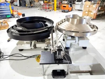 USED AUTOMATION FEED SYSTEMS VIBRATORY FEEDER BOWLS, 16002-1