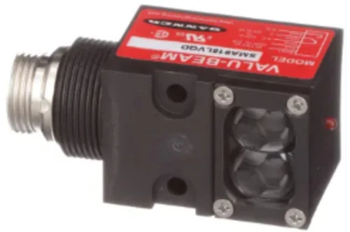 Banner Engineering SMA915LVQD Photoelectric Sensor, Retroreflective, 0.15-9m [New]