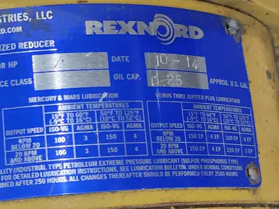 Used REXNORD XAAA0007500X1XA Gearboxes British Columbia CA | Lenmark #1440955