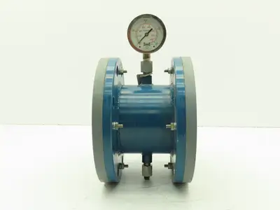 OPW SCS5NF11040402 Pneumatic Rubber Sleeve Pinch Valve 4" Flanged
