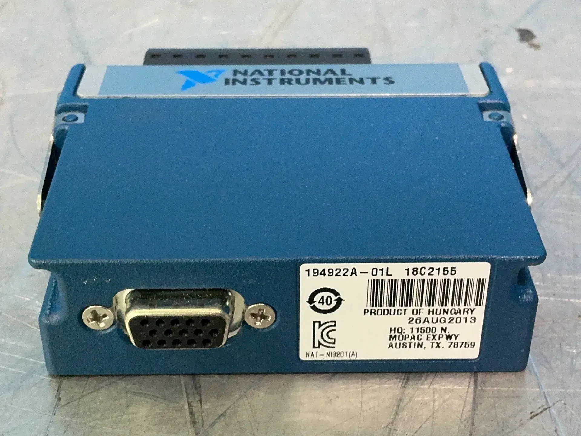 Used NATIONAL INSTRUMENTS 194922A01L Input / Output Modules Ohio US | HGR 24 #1316400