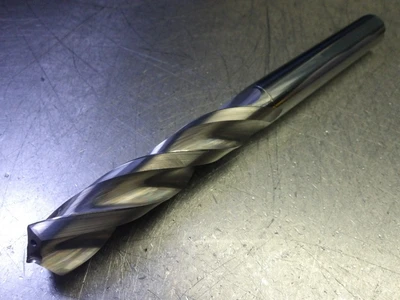 Kennametal 5/8" 3 Flute Coolant Thru 5xd Carbide Drill K125A06250 K715 (LOC3545)