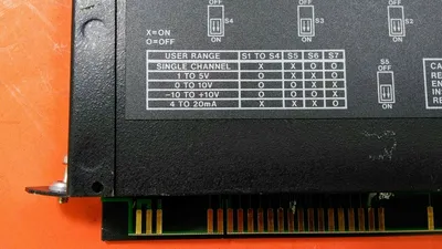 Square D 8030 RIM121 SY/MAX PLC Relay Input Mod 4pt, 1-10VDC, 4-20mA. 3C
