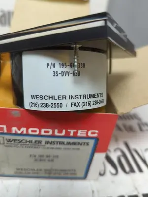 New | in-Stock WESCHLER 195-68-330 Meters - Misc | Surplus Asset Holdings #1206876