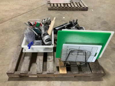 Used MIXED LOT OF MISCELLANEOUS RESTAURANT AND KITCHEN UTENSILS Smallwares Michigan US | Miedema Asset Management Group #1761535