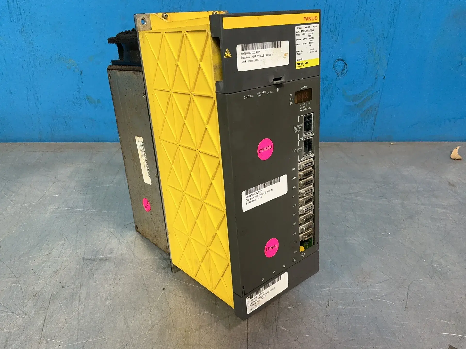 Used FANUC A06B6088H222#H500 Spindle Drives Ohio US | HGR 24 #1345499