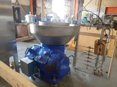 Alfa-Laval BREW 300 hermetic clarifier module, 316L SS.
