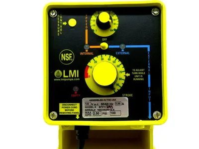 NEW LMI PUMPS B721-297 METERING PUMP PULSE INPUT 50/60HZ B721297